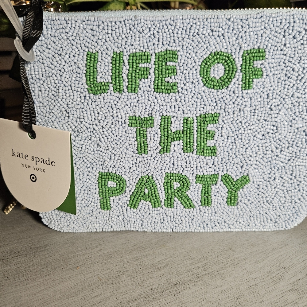kate spade new york x Target Life of the Party BeadedClutch - Blue/Green - Picture 5 of 6